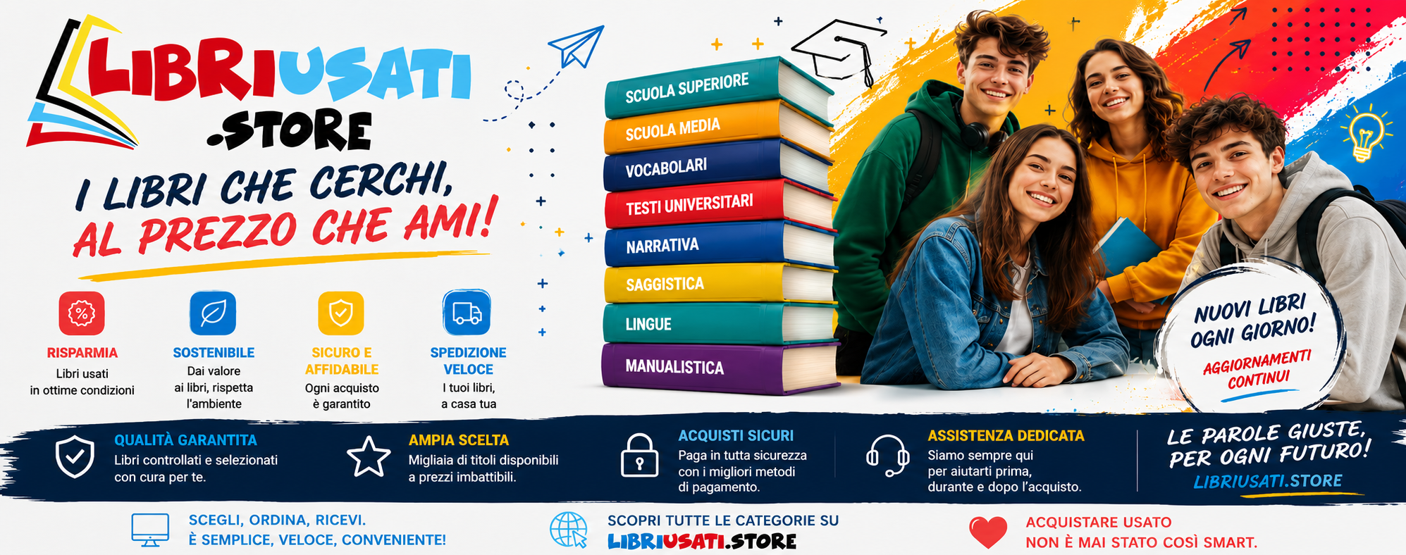 LIBRI SCOLASTICI USATI
